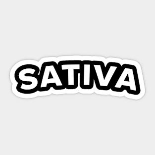 Sativa Sticker